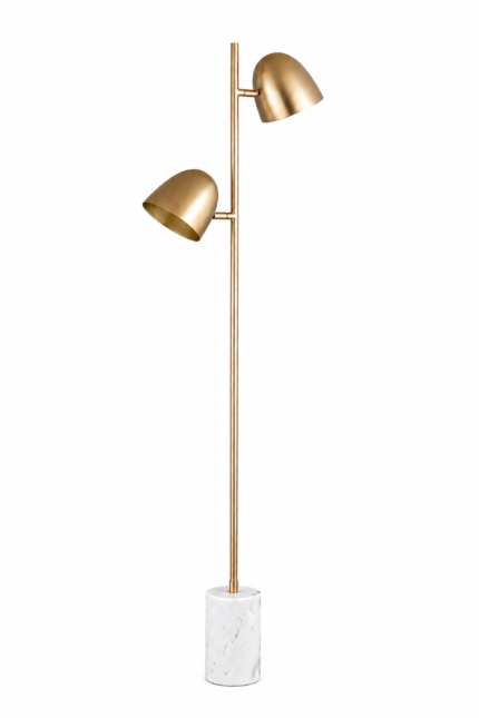 Gold Astra Duo Floor Lamp